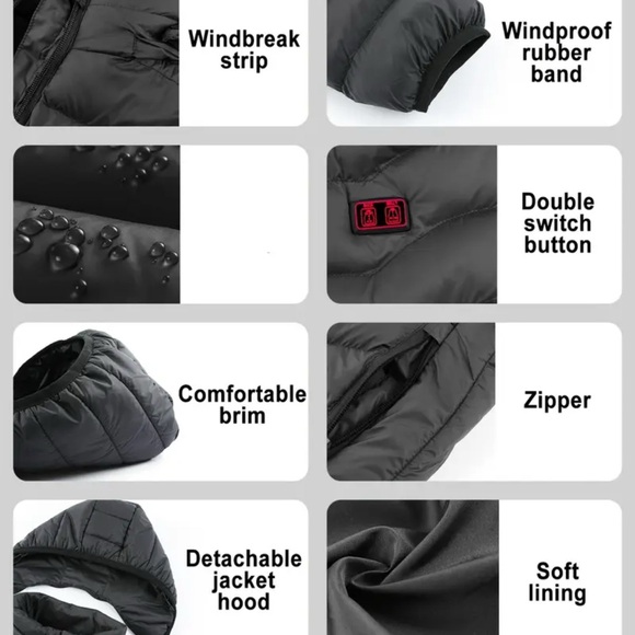 Brand new heated jacket still in package. - Picture 2 of 6